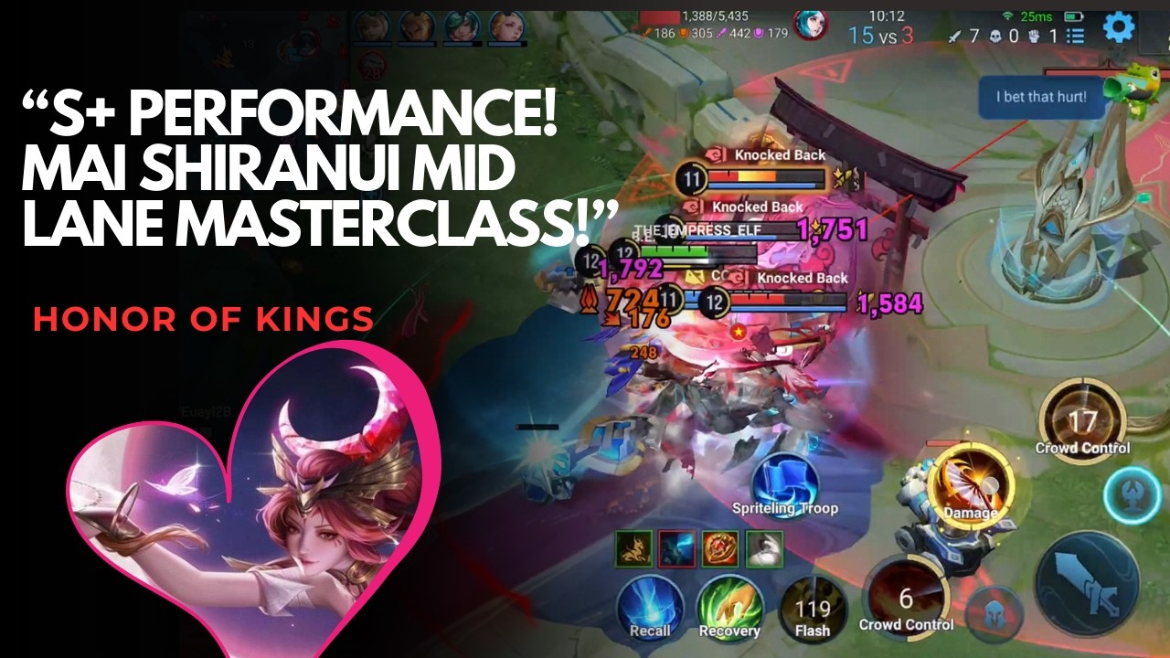 “Perfect KDA with Mai Shiranui! Mid Lane Domination!”