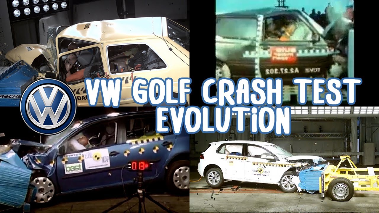 Evoluzione Crash Test VOLKSWAGEN GOLF