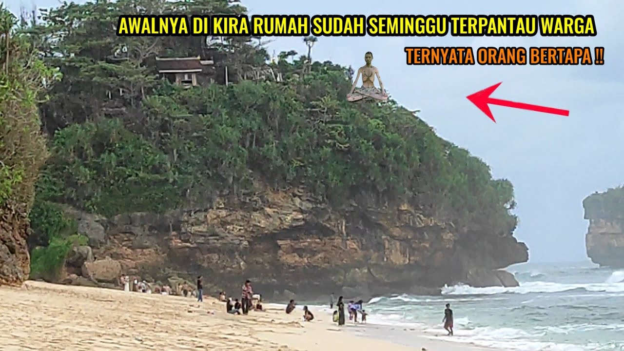 kejadian di laut Selatan goa cina awalnya di kira rumah ternyata tempat orang bertapa