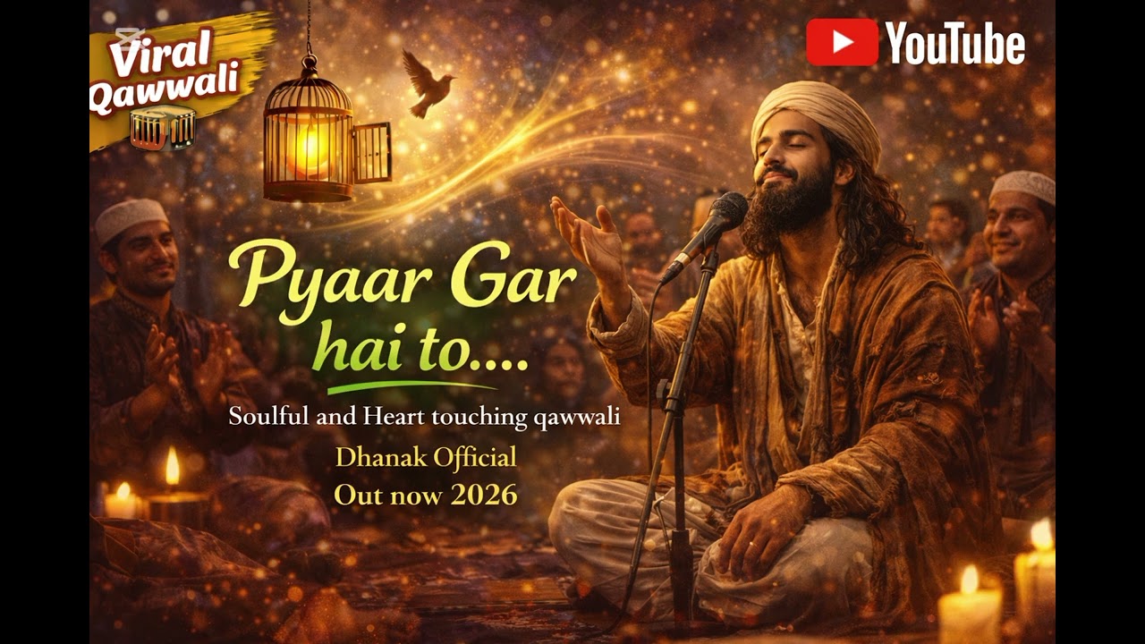 Pyaar ager hai to|Hindi Urdu Soulful Sufi qawwali 2026|heart touching qawwali song 2026