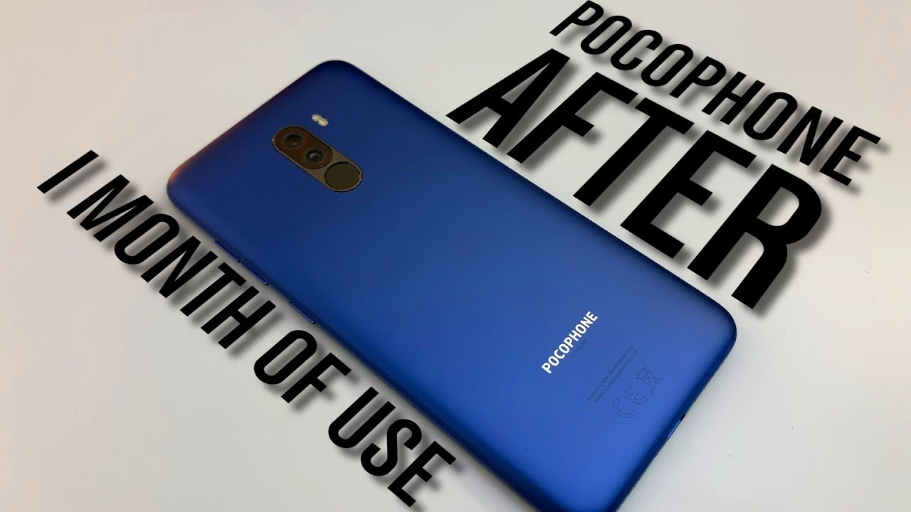 ONLY ONE DISADVANTAGE! POCOPHONE F1 AFTER 1 MONTH or DAILY DRIVER FOR A MONTH