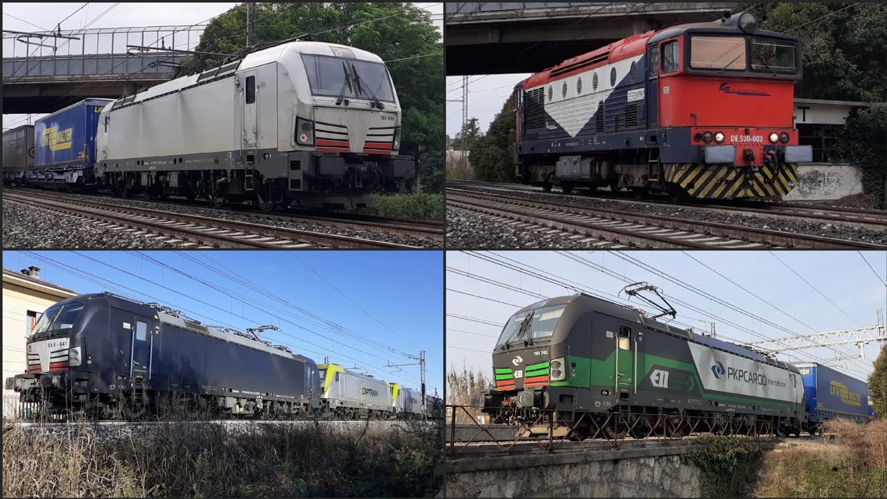 IL MEGLIO DEL MEGLIO SULLA UDINE - TREVISO: I PIÙ BEI TRENI MERCI E NON RIPRESI SU QUESTA LINEA #2