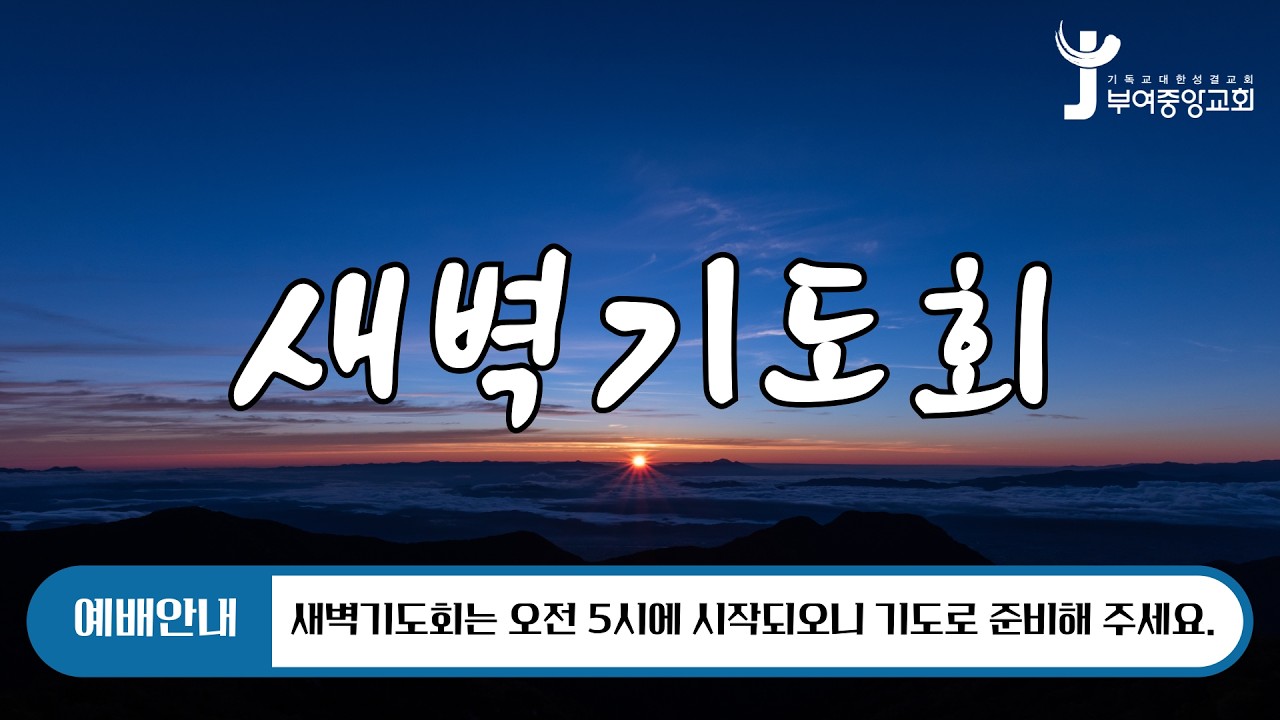 2026.2.11 새벽예배 Live