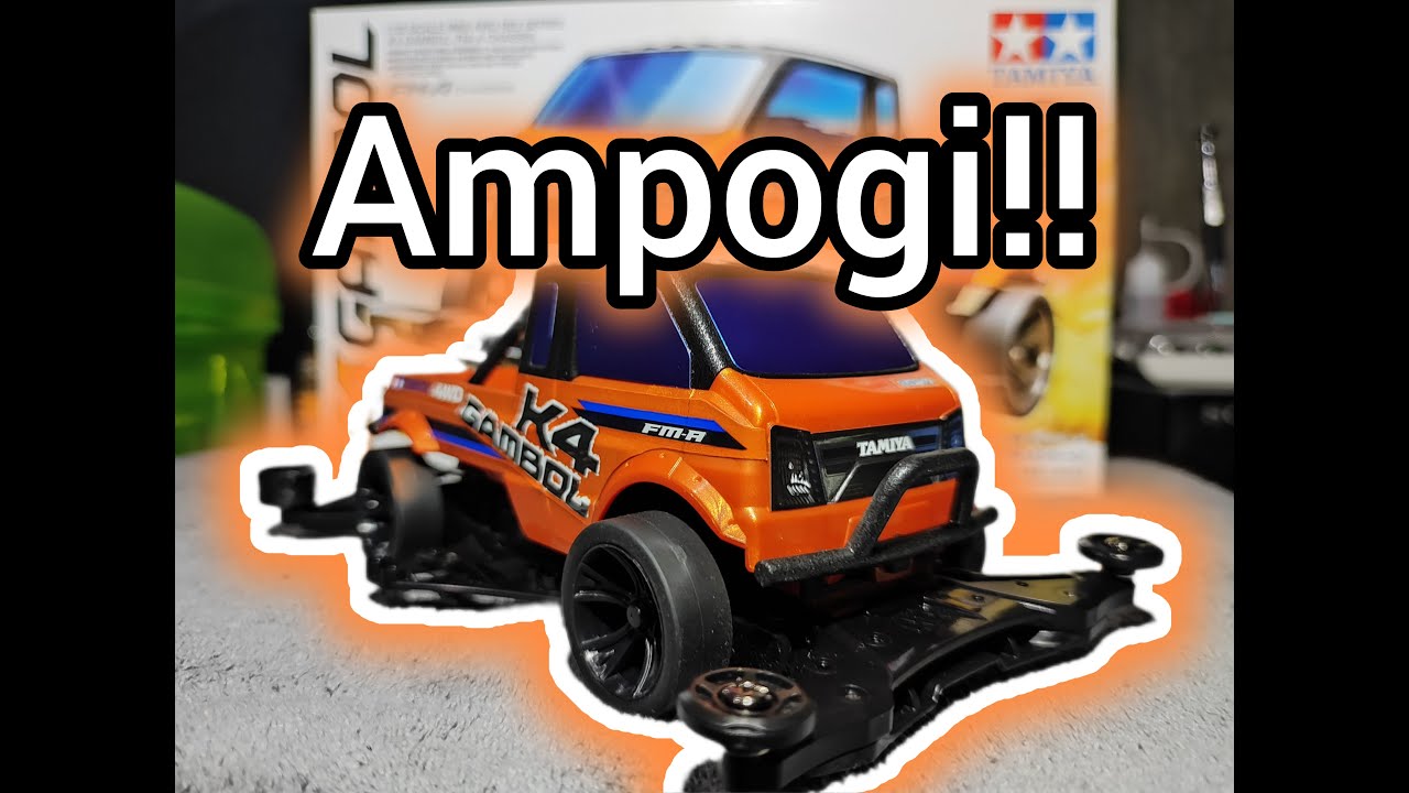 TAMIYA K4 Gambol FMA Chassis | Custom Build | #tamiya #tamiyaphilippines #mini4wd #tamiyamini4wd