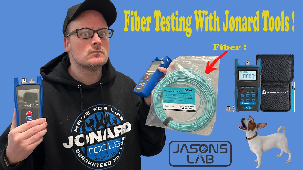 Testing Fiber Cables With JonardTools @JonardTools