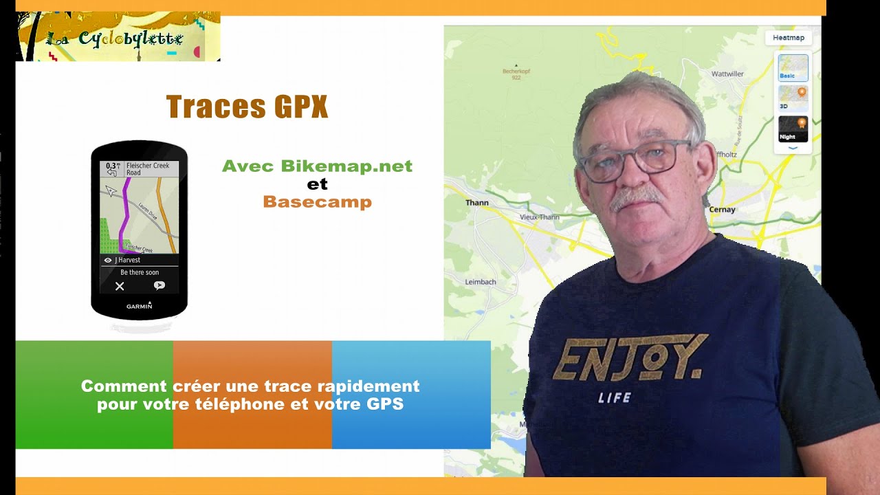 Tuto traces GPX avec Bikemap