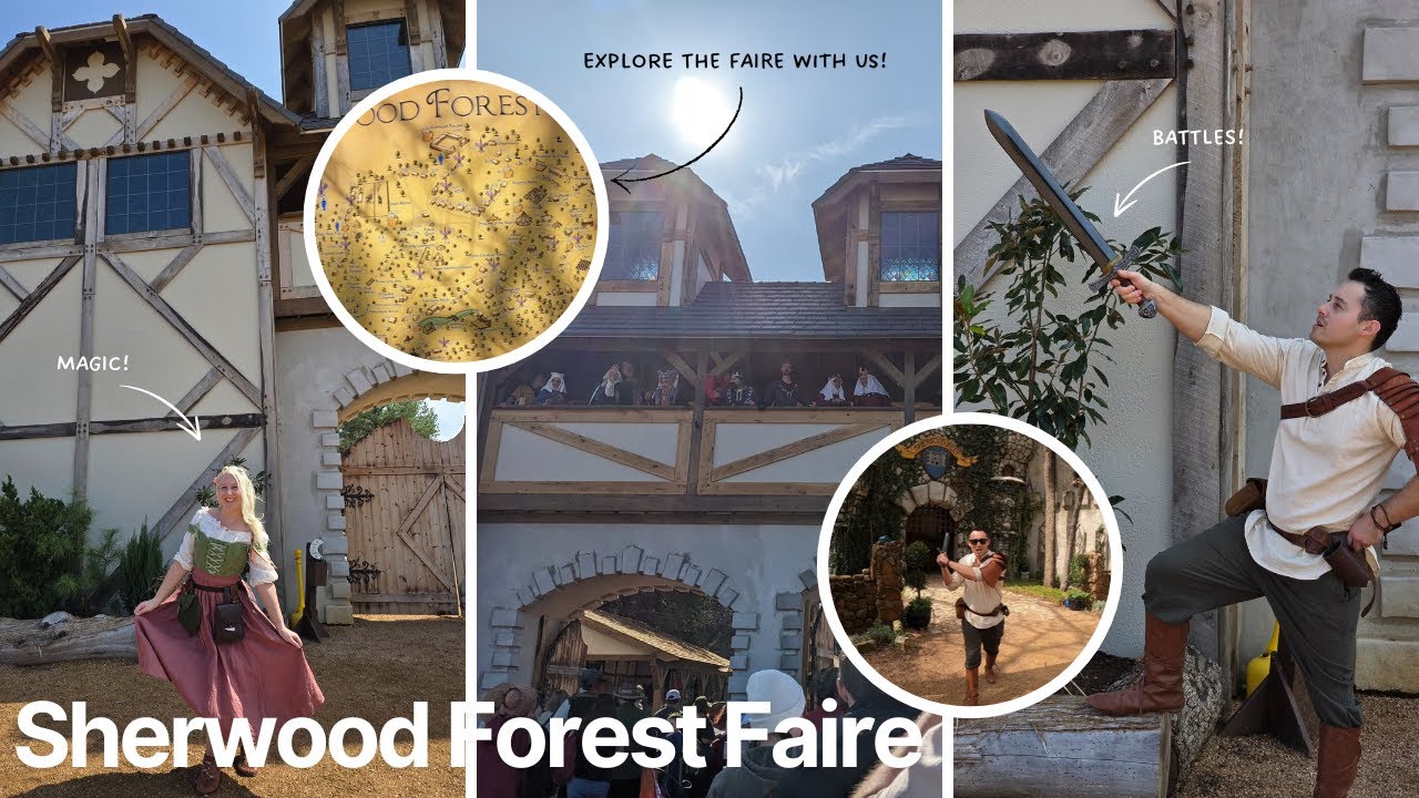 Step Back in Time at Sherwood Forest Faire | Medieval Adventure