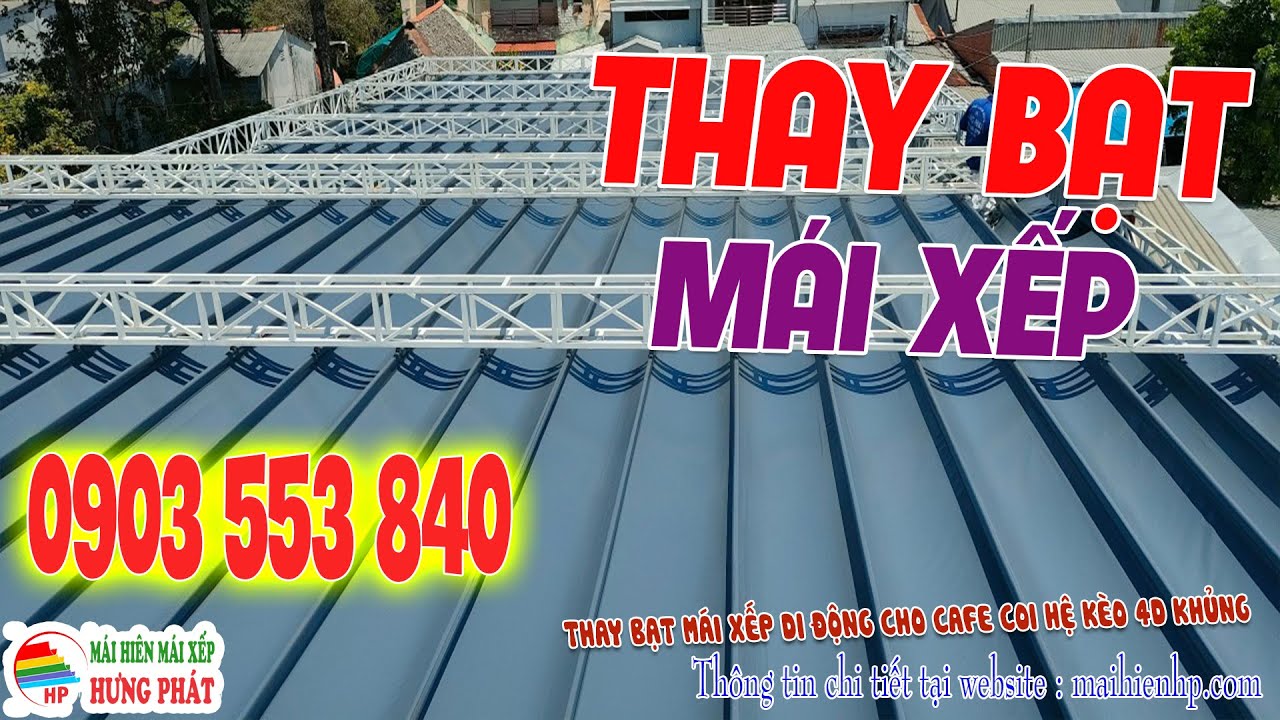 Thay bạt xếp di động cho cafe Coi hệ kèo 4d khủng - maihienhp.com