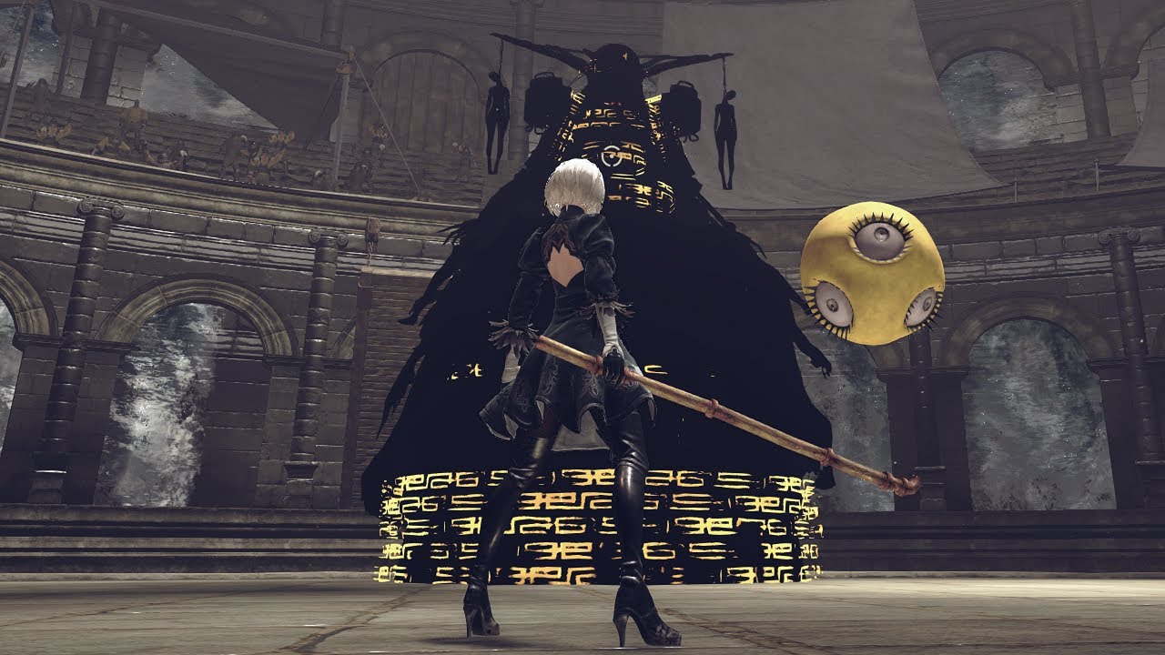 NieR:Automata ニーア オートマタ DLC 闘技場 EX Very Hard Special Rank Clear 2B