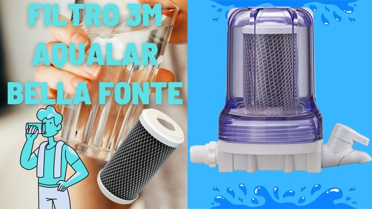 REFIL DO FILTRO 3M AQUALAR BELLA FONTE
