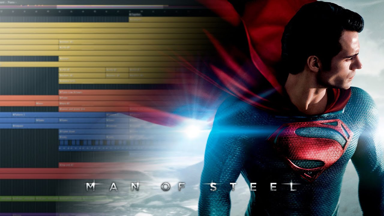 Man of Steel Main Theme - Hans Zimmer | Midi Mockup Recreation by Jos&eacute; Rico | Zack Snyder DCEU