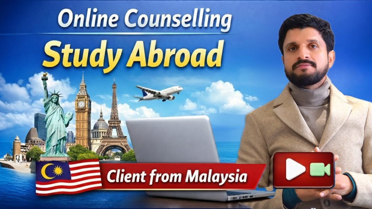 Study Abroad Online Consultation | Client From Malaysia | Best Countries Options | Study Visa 2026