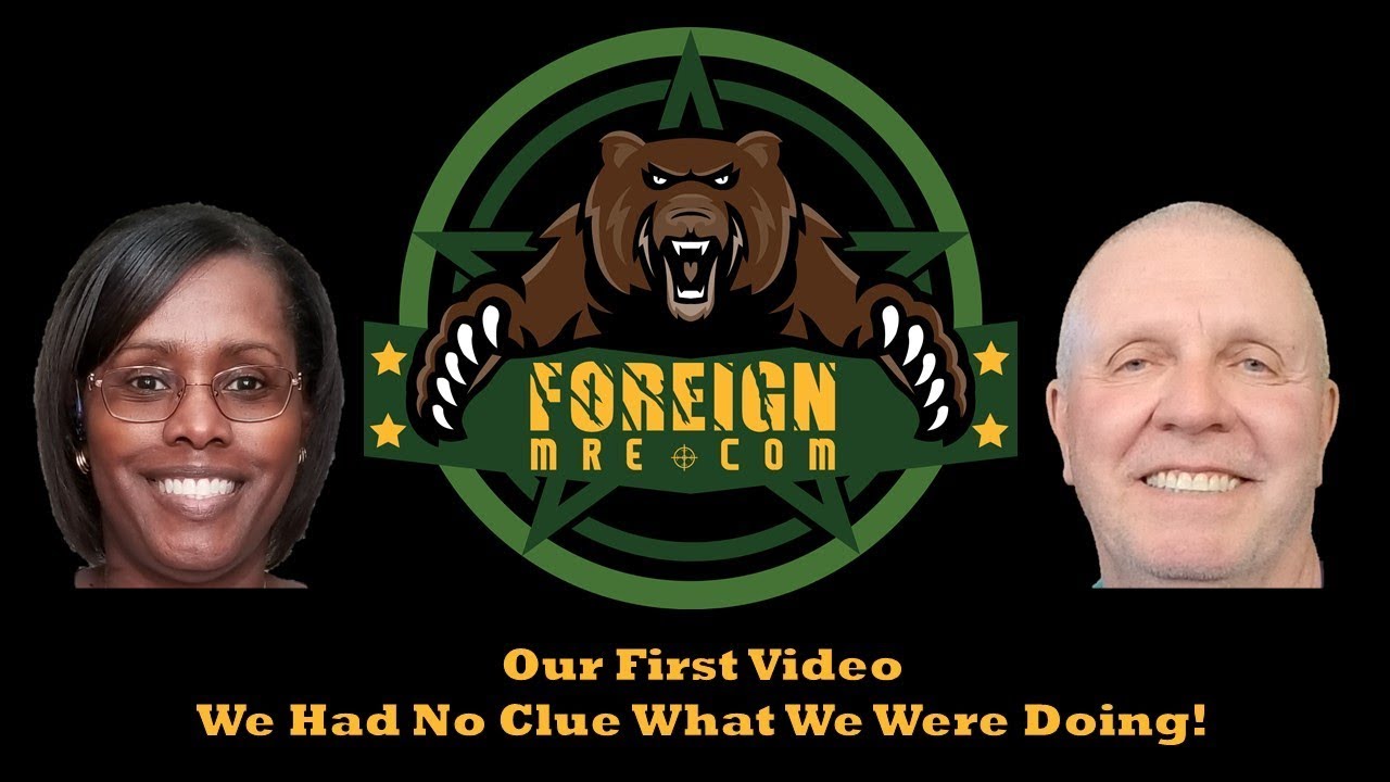 Our First Video - We Had No Clue What We Were Doing! Preparing British Ration MRE IRP for shipping