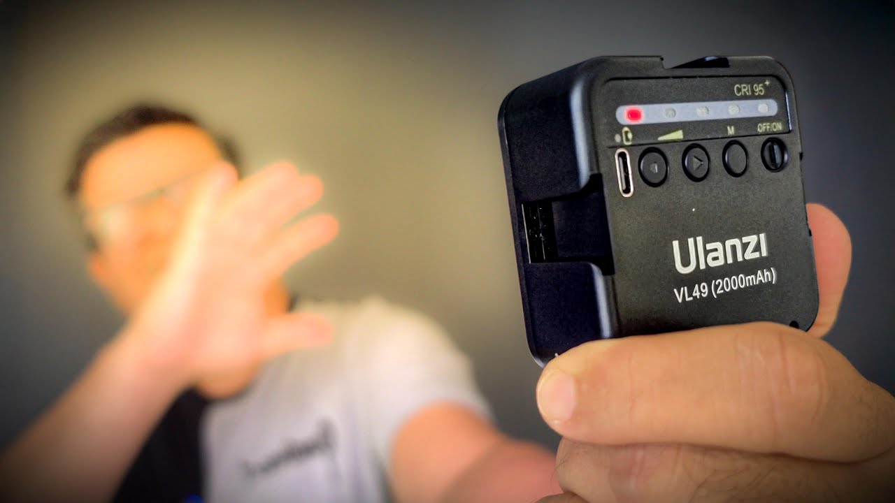 ULANZI VL49 Luz de video Profesional / Reflector para Cámara Ulanzi vl49 Review en español