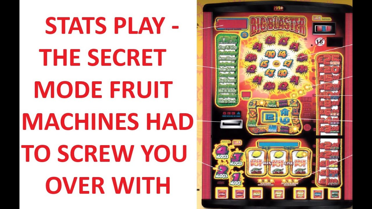 The Secret Game Mode Fruit Machines Had That Screwed You Over - 'Stats Play'