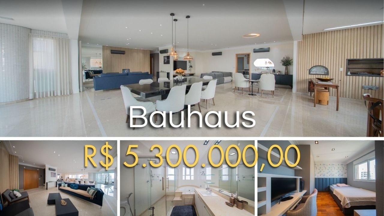 Apartamento de Alto Padrão no Anália Franco | 335m² • 4 Suítes • 6 Vagas | Condomínio Bauhaus