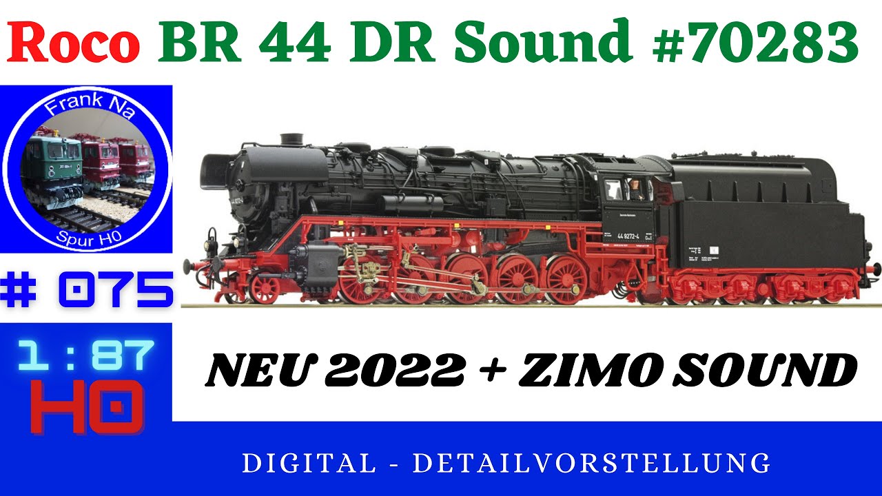 Roco BR 44 DR #70283 mit Sound