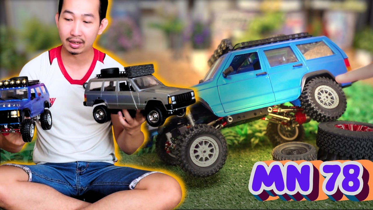 How To Remote And Full Review MN78 1/12 Scale (របៀបបញ្ជា និងសមត្តភាព Off-Road របស់ MN78)
