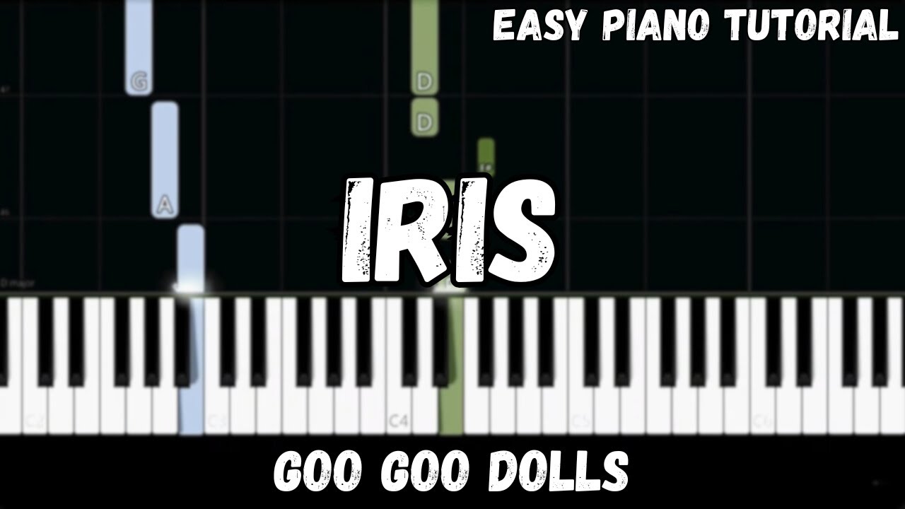 Goo Goo Dolls - Iris (Easy Piano Tutorial)