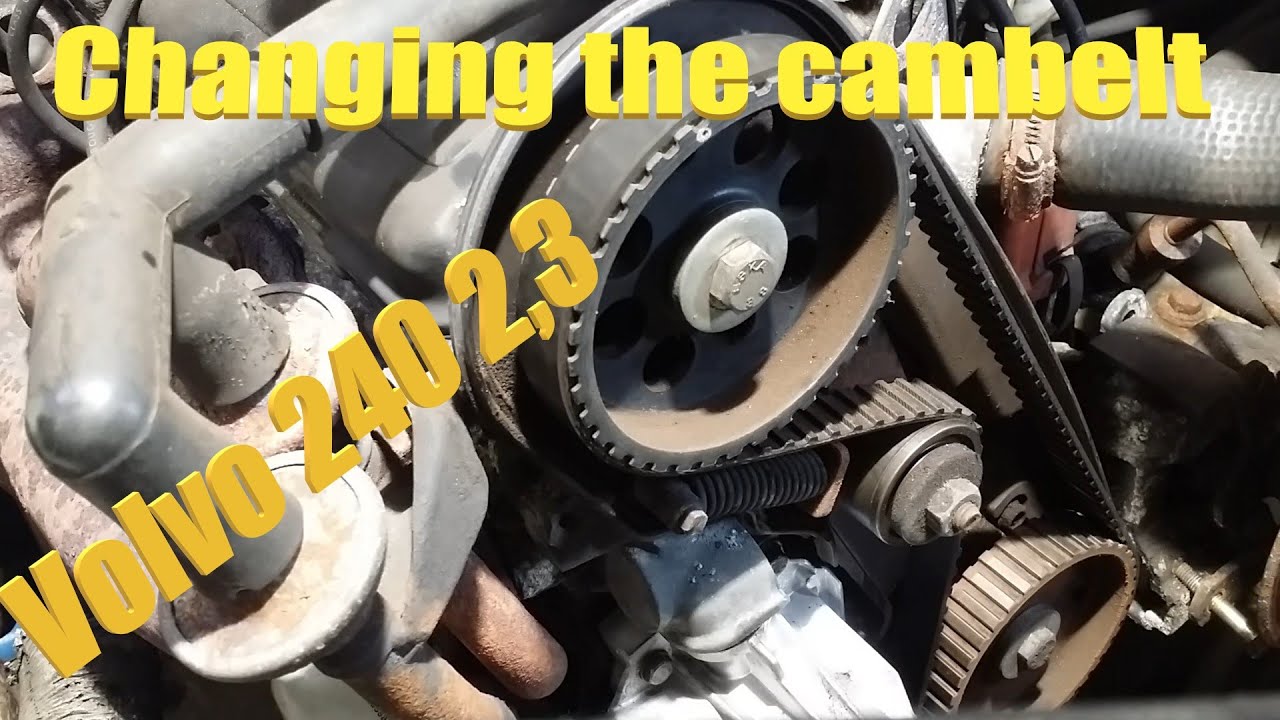 Volvo 240 Cambelt change