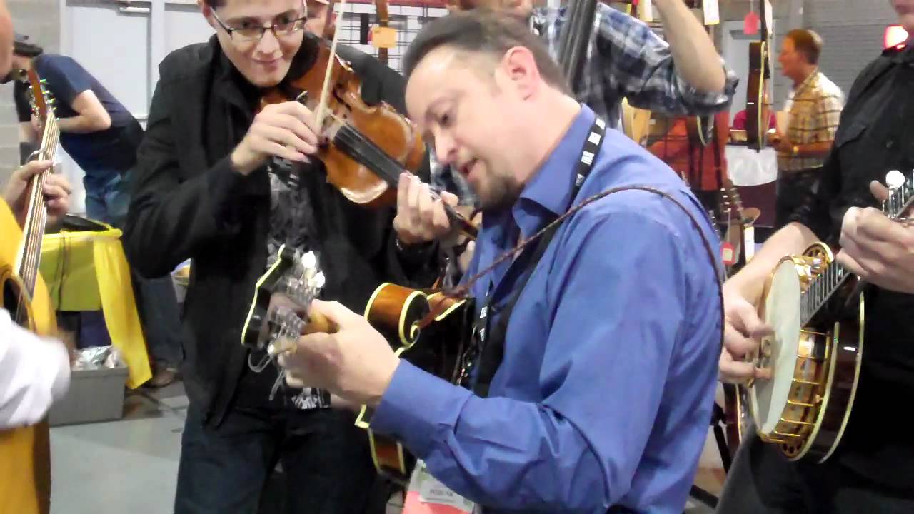 Audie Blaylock & Redline with Jessee Brock at 2011 IBMA's in Nashville, TN