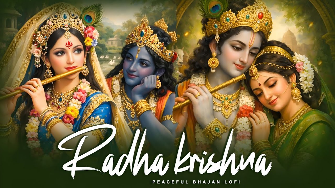 “Jai Shri Radhe Namo Namah” in lofi style creates a calming, soothing and spiritual atmosphere,