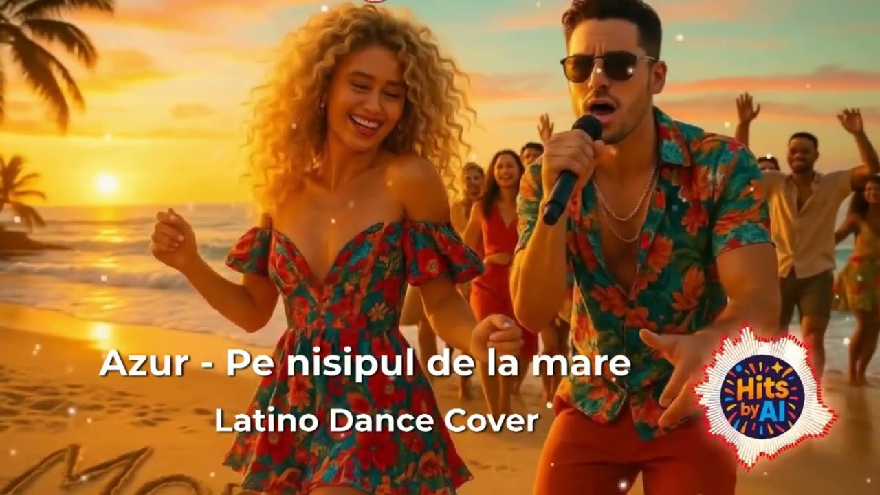 Azur &ndash; Pe Nisipul de la Mare 🌊 Varianta Dance Latino 2025 | Hit de Vară