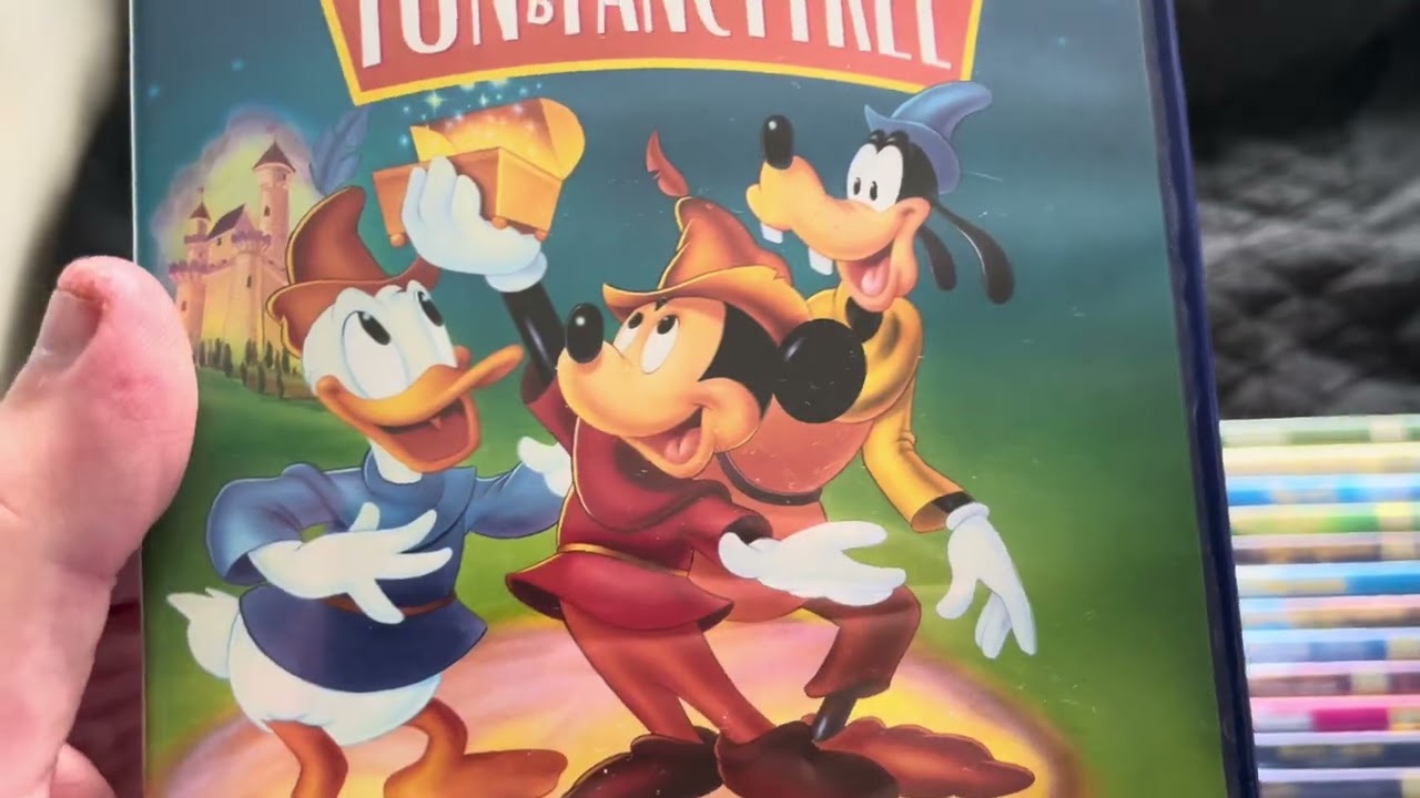 Моя коллекция DVD с анимационными фильмами Disney — часть 1