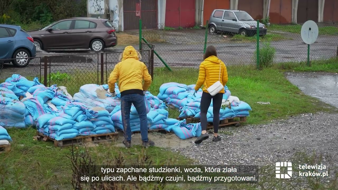 Aktualna sytuacja powodziowa w Krakowie