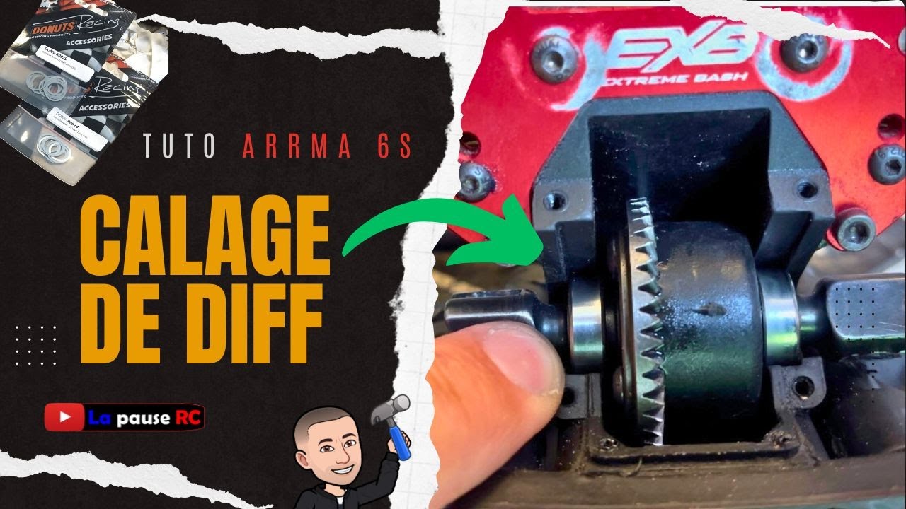 (Tuto) Calage de diff Arrma 6S BLX et EXB