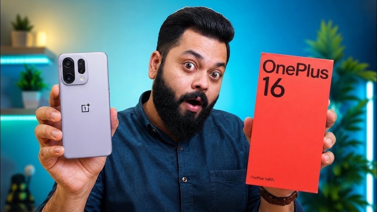 OnePlus 16 Unboxing & Review! 9,000mAh Battery & 165Hz Display? 😨