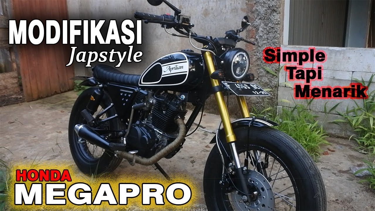 Modifikasi japstyle MEGAPRO budget MINIMALIS tapi menarik by @Kiwmotor