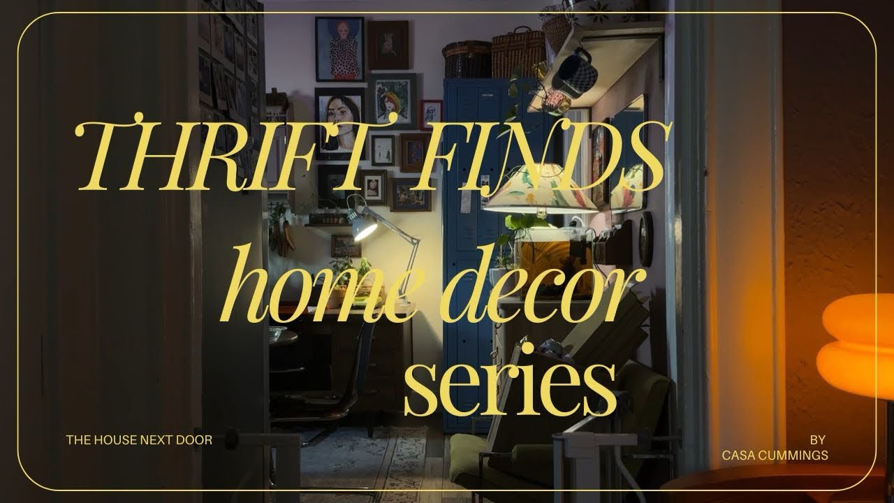 Thrift Finds | Home Decor | Styling Ideas | Update on School