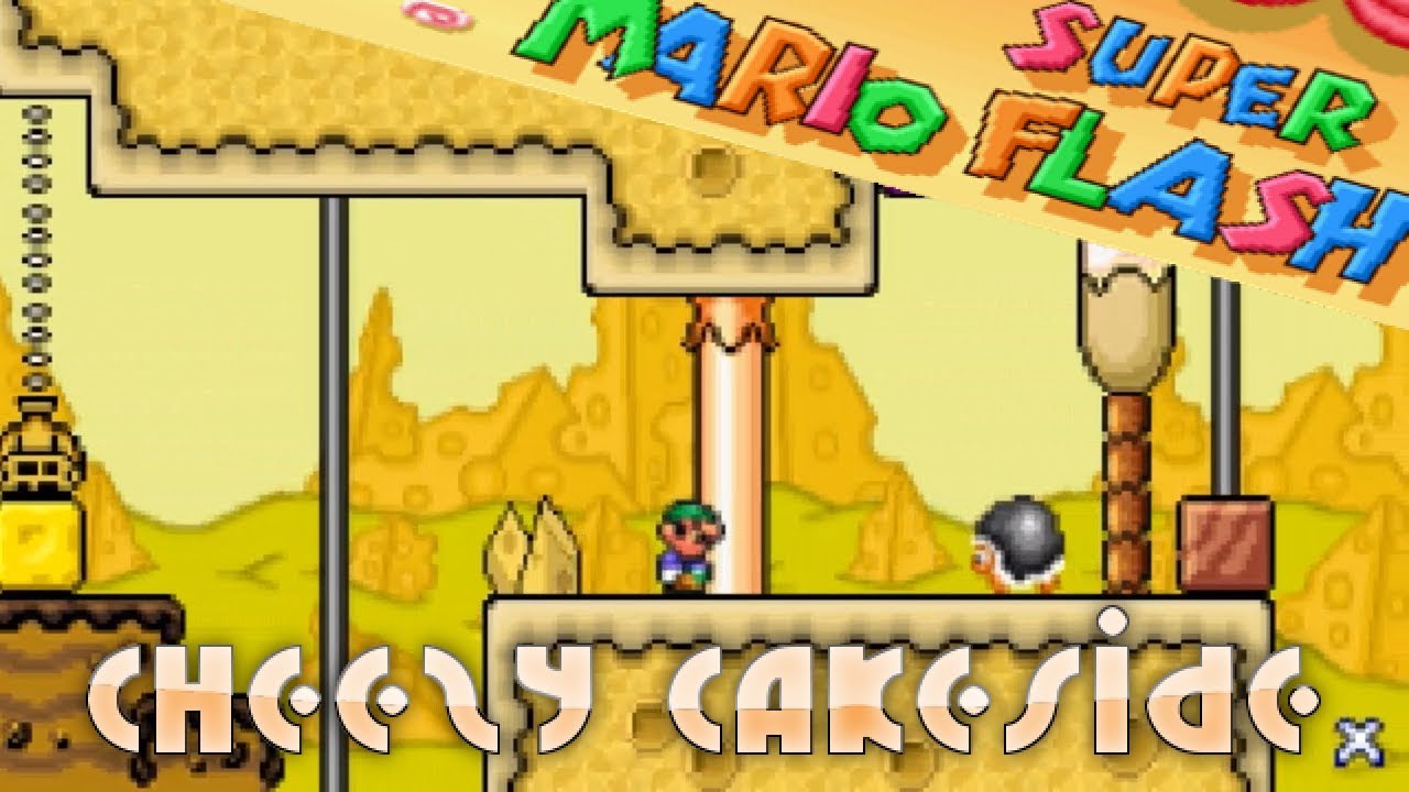 Cheezy Cakeside - Amazing Super Mario Flash Levels