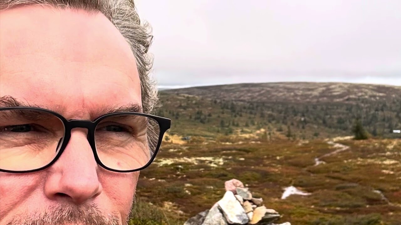 Hiking trails in the mountains - Trysil Norway. 