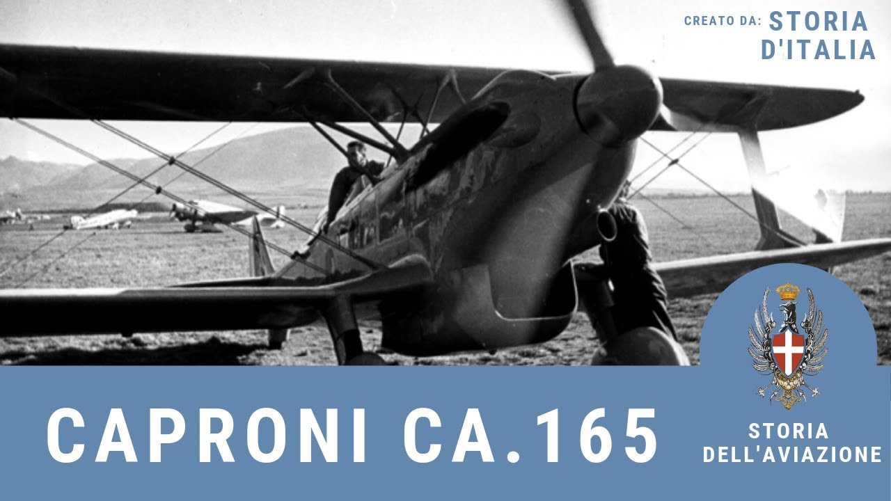 Caproni Ca.165 - Il BIPLANO più VELOCE della Regia Aeronautica.
