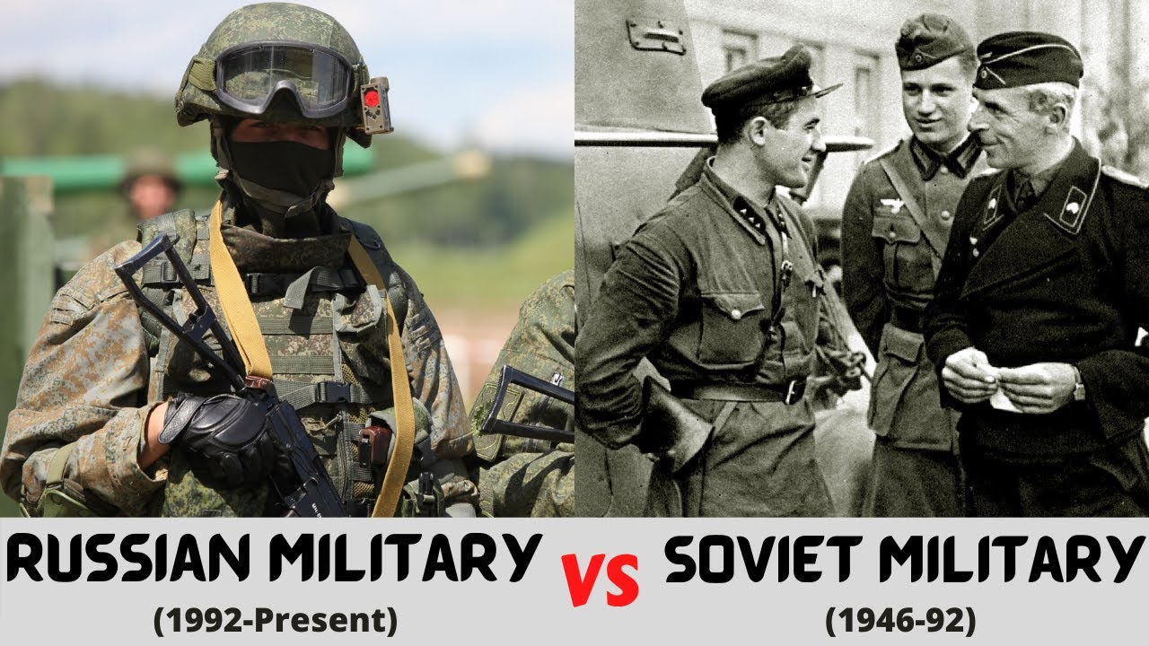 Russian Army (Present) VS Soviet Army (1946-92) | Military Comparison | Hindi || Indian Squad ||