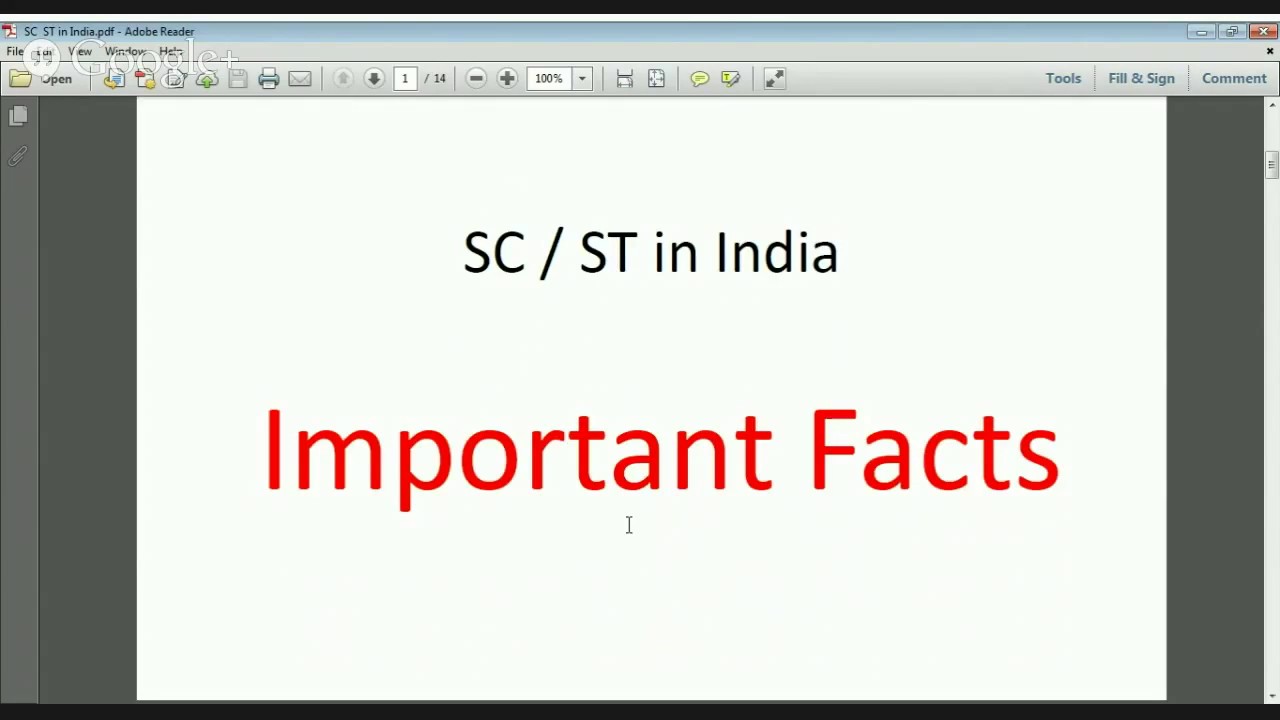 SC and ST population in India and their details fully explained