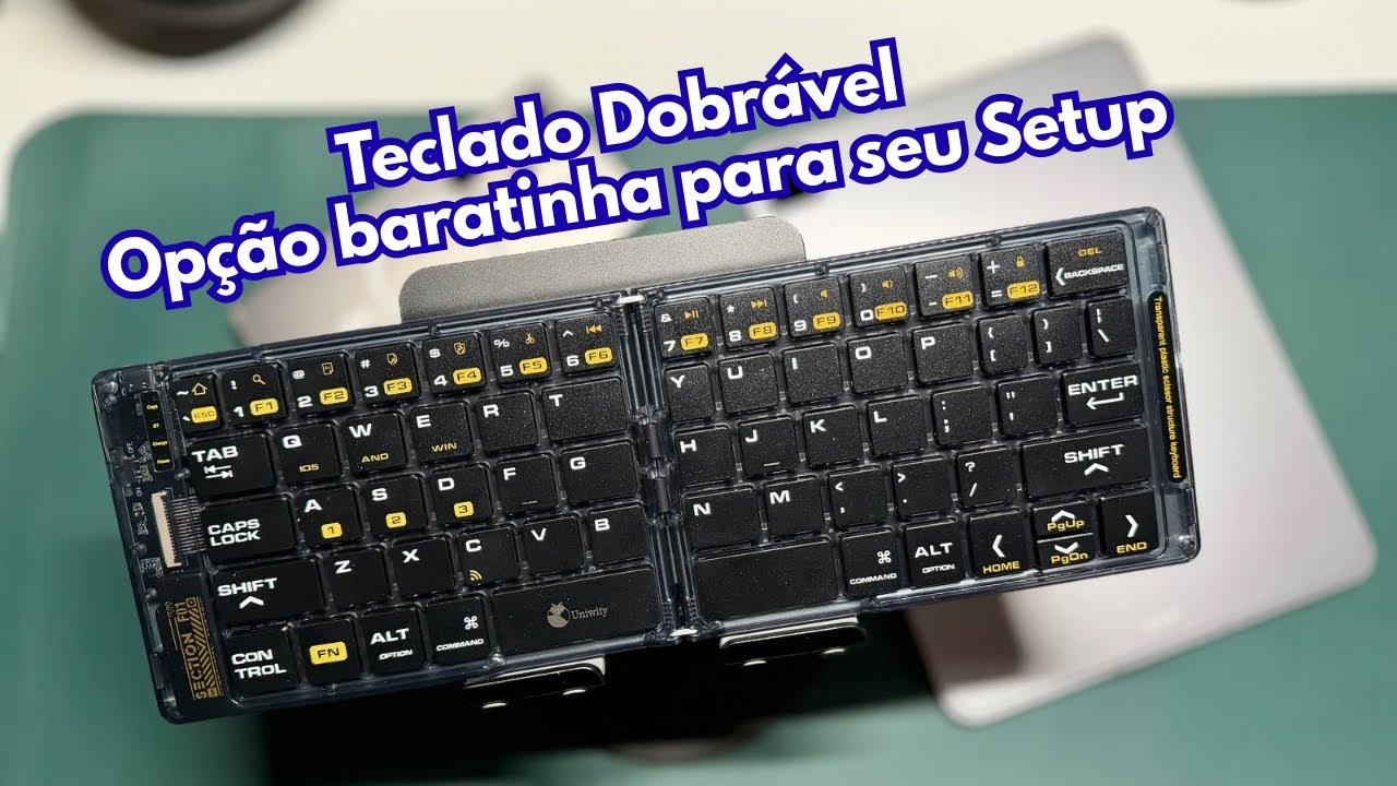 Teclado Dobrável F01 da Shopee