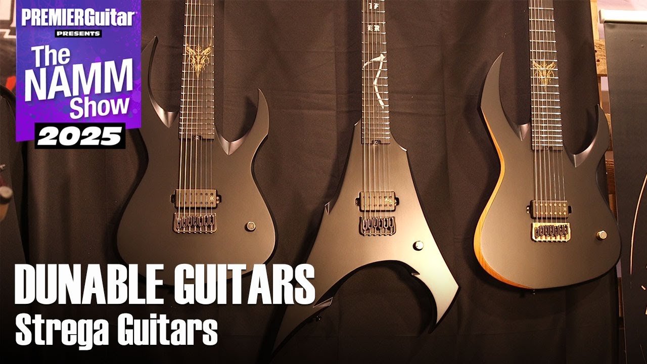 Dunable Guitars Strega Series Demo | NAMM 2025
