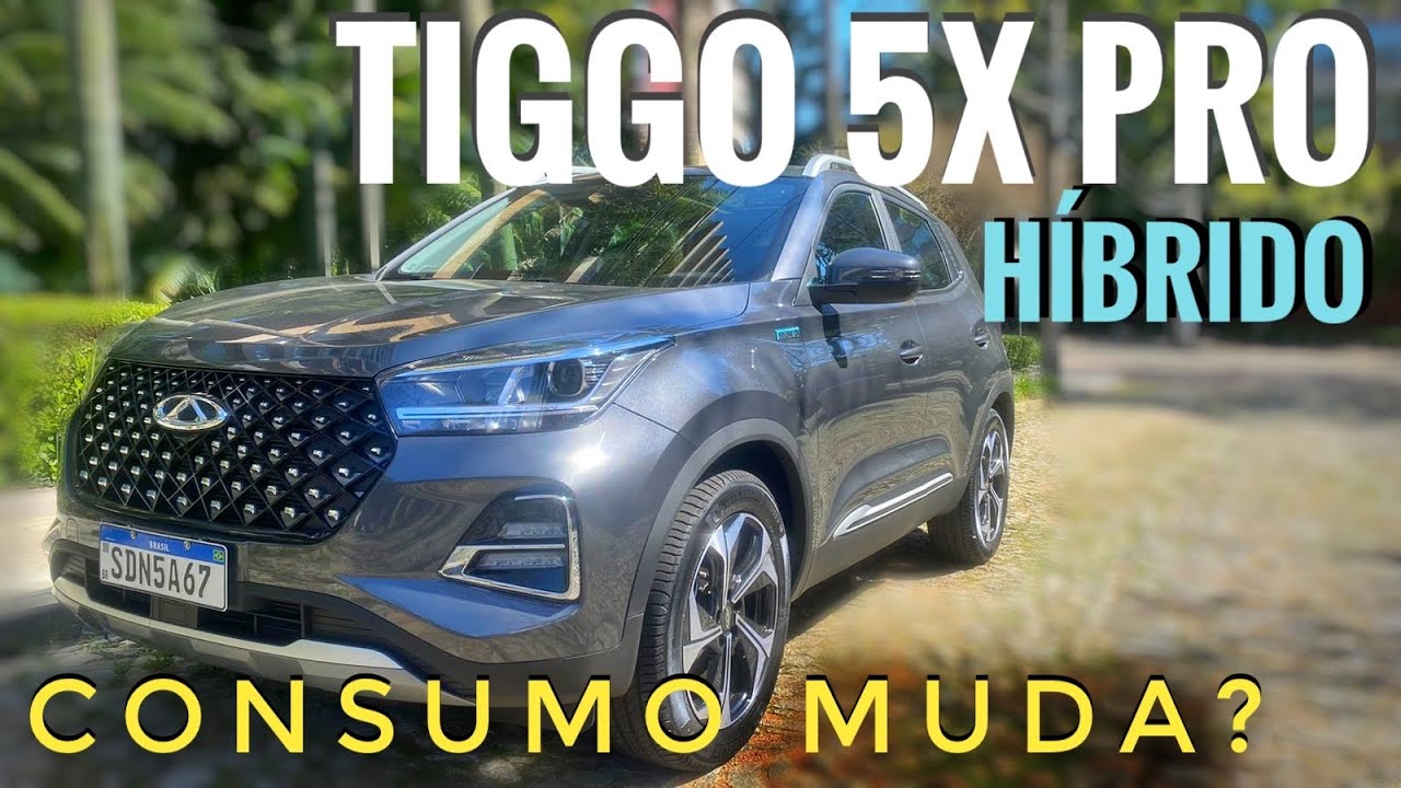 TESTEI O TIGGO 5X PRO HYBRID 2023! Consumo real, 0-100, tudo! O híbrido leve da CAOA funciona?