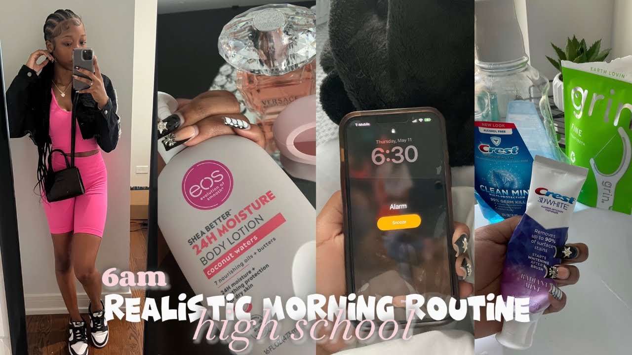 my realistic 6am high school morning routine| junior year
