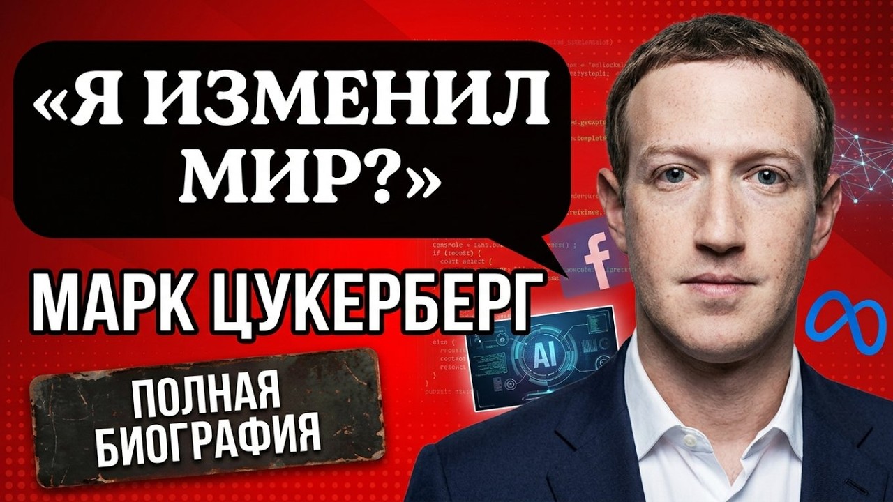 Код Цукерберга: Полная история от Гарварда до хозяина мира (Биография 2026)