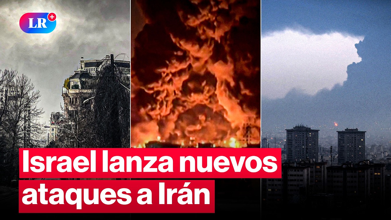 🚨 ISRAEL lanza una NUEVA OLA DE ATAQUES a gran escala en IRÁN | #LR