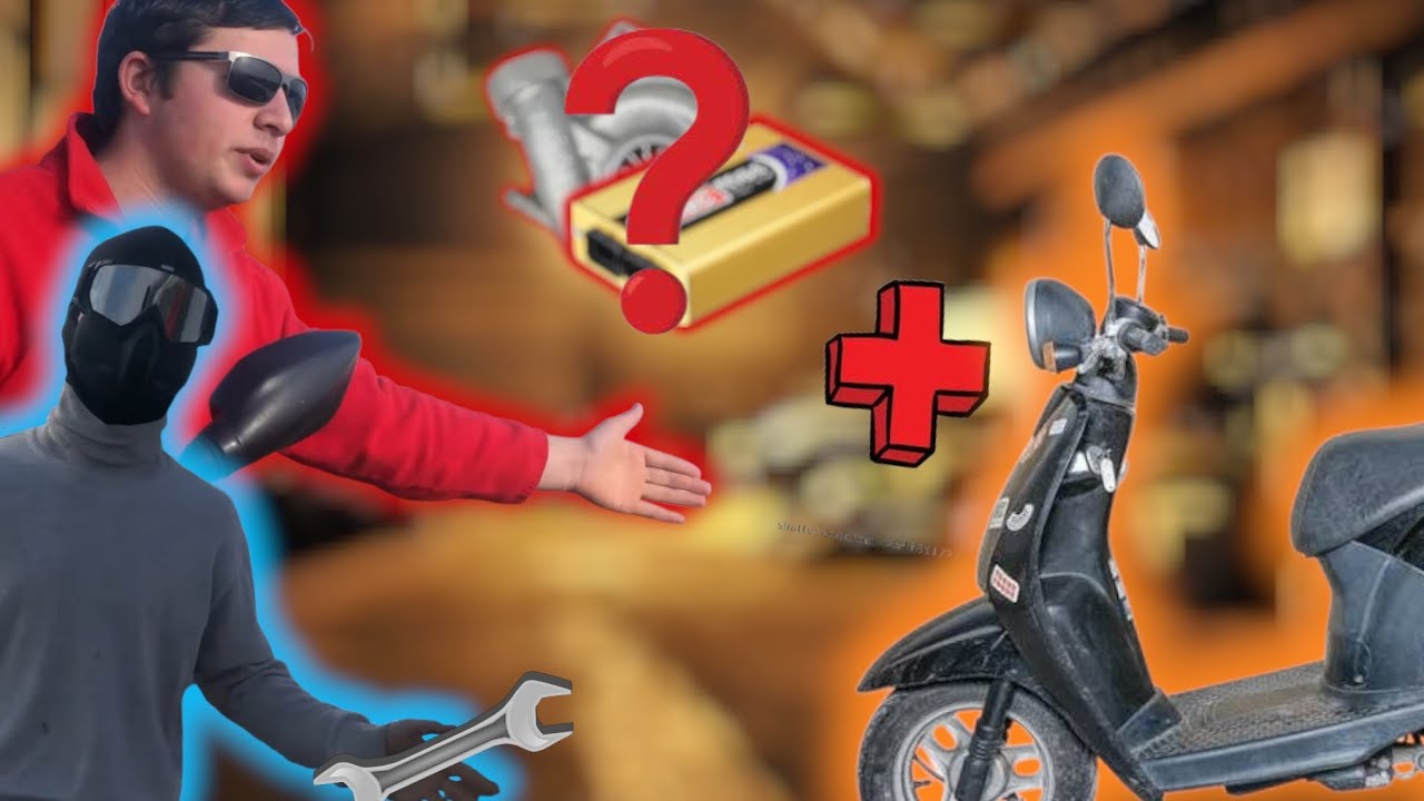 კომპიუტერის ტუნინგი - 50 კუბიან მოპედზე 