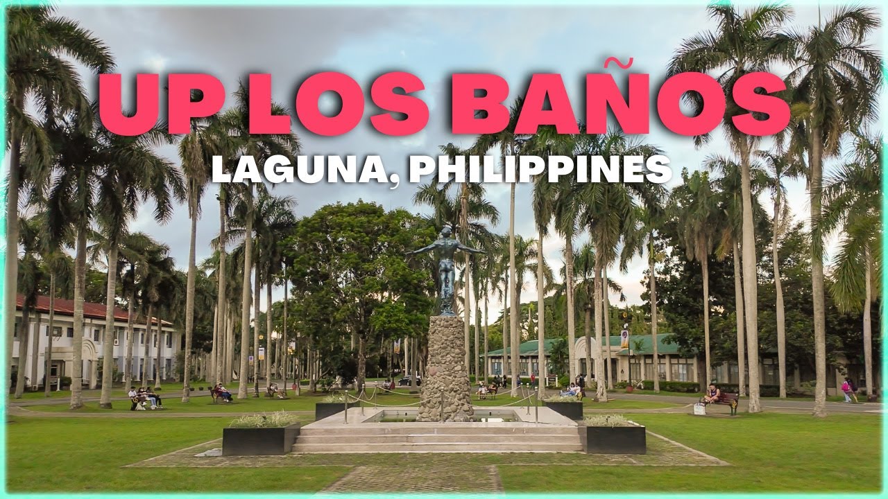 UP LOS BAÑOS Weekend Sunset Biking Tour, Laguna Philippines 4K 🇵🇭