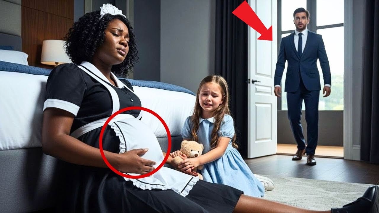 BILLIONAIRE WALKS IN TO FIND HIS PREGNANT MAID ON THE FLOOR — HIS REACTION SHOCKS EVERYONE