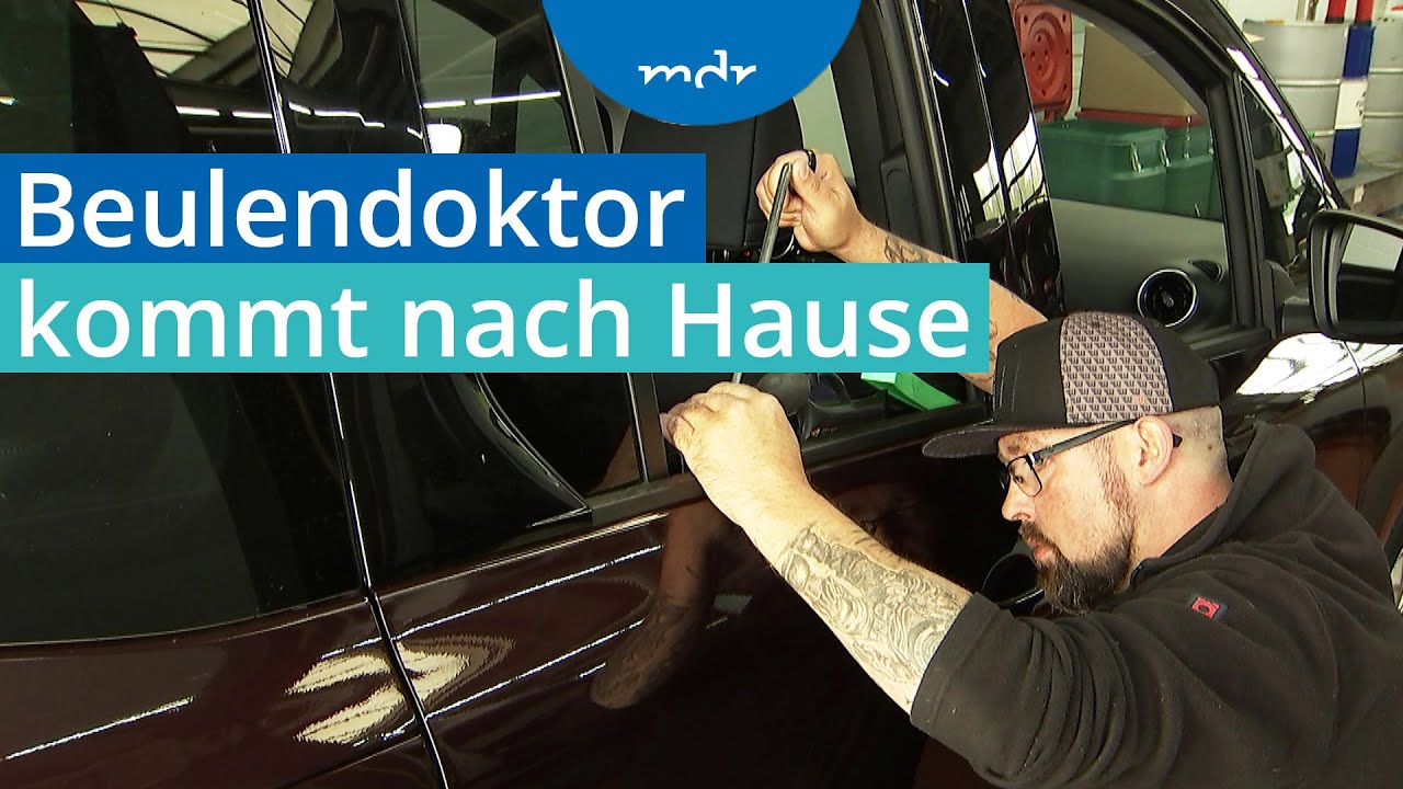 Dellen am Auto: Beulendoktor behandelt ambulant | MDR TH&Uuml;RINGEN JOURNAL | MDR