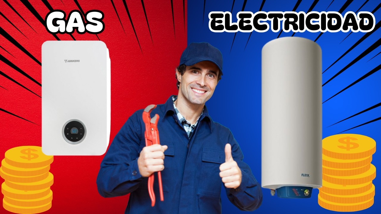¿Qué es más barato? ¿Agua caliente con gas o con electricidad? 💡🔥