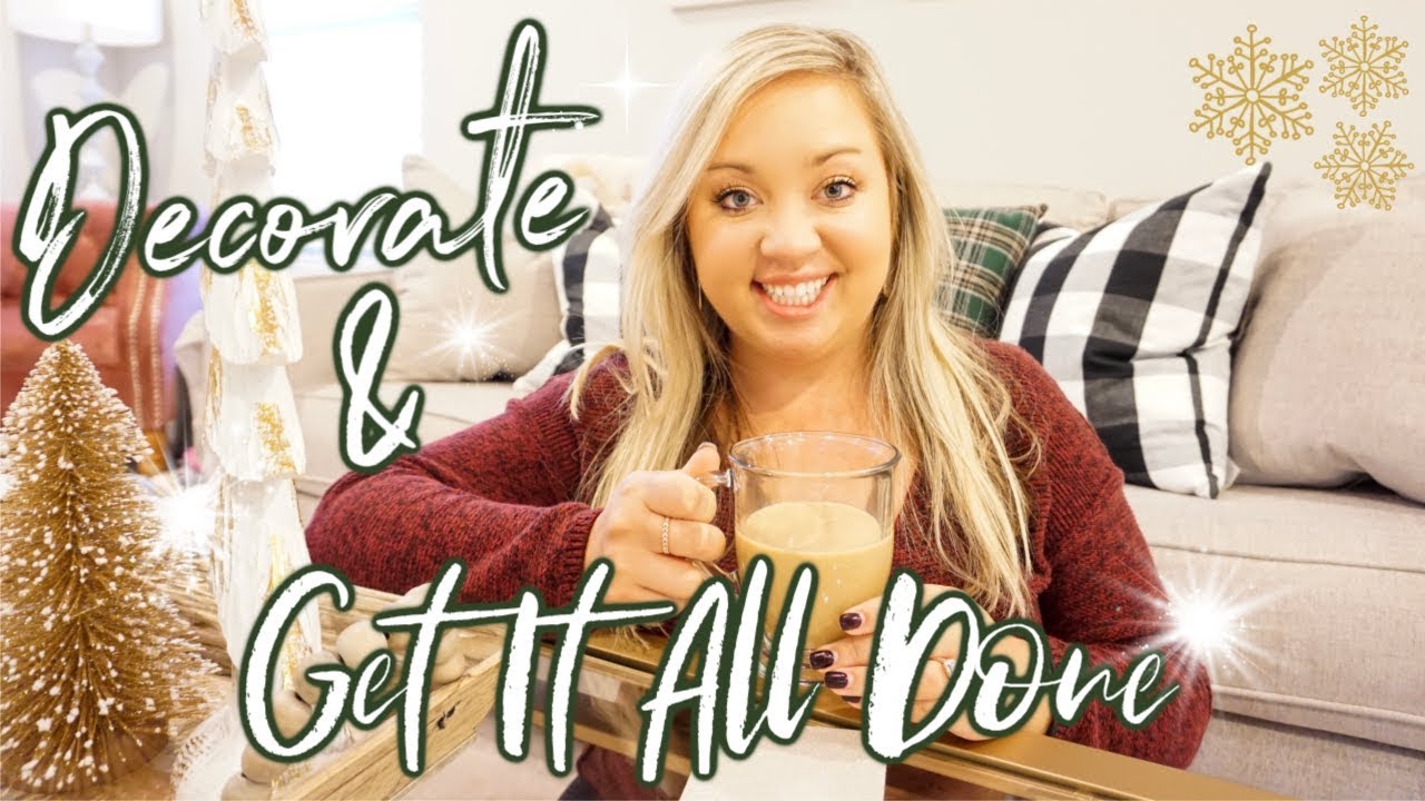 DECORATE FOR CHRISTMAS | GET IT ALL DONE | JESSICA O'DONOHUE